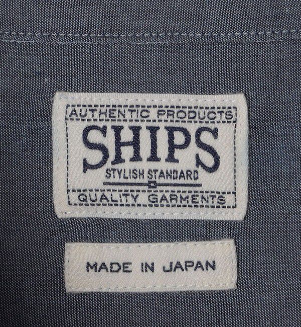 SHIPS「SHIPS: AUTHENTIC ベーシック レギュラーカラー シャツ」|シャツ・ブラウス|