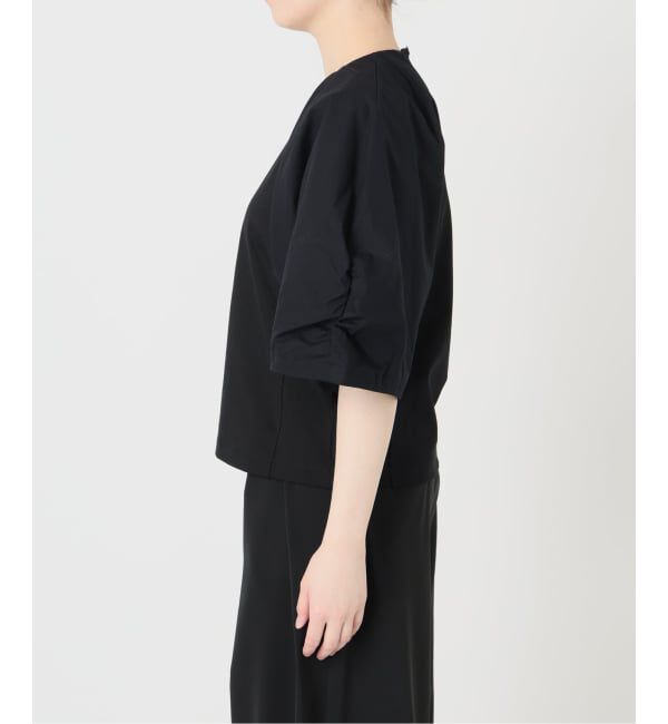IENA LA BOUCLE「《洗濯機洗い可》IENA LA BOUCLE タイプライターコンビプルオーバー」|Tシャツ・カットソー|
