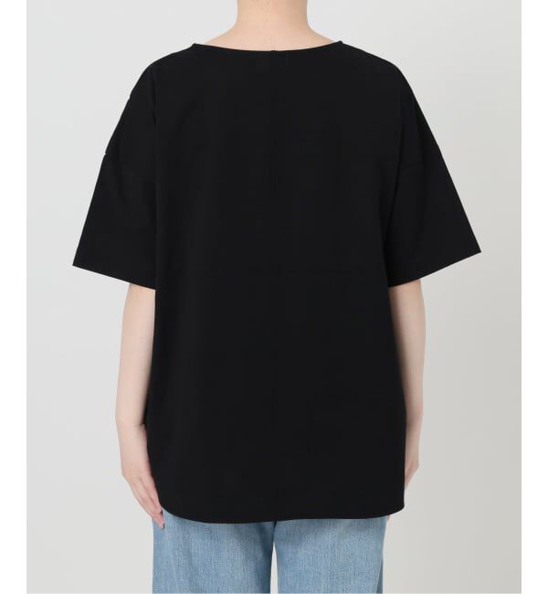IENA「ボートネック オーバーサイズフォルムTシャツ」|Tシャツ・カットソー|