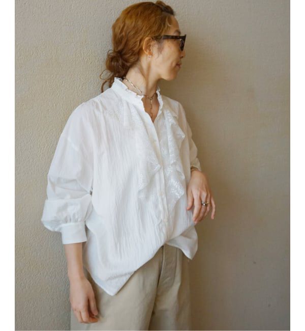 journal standard luxe「ラッフルフリルレースブラウス」|シャツ・ブラウス|