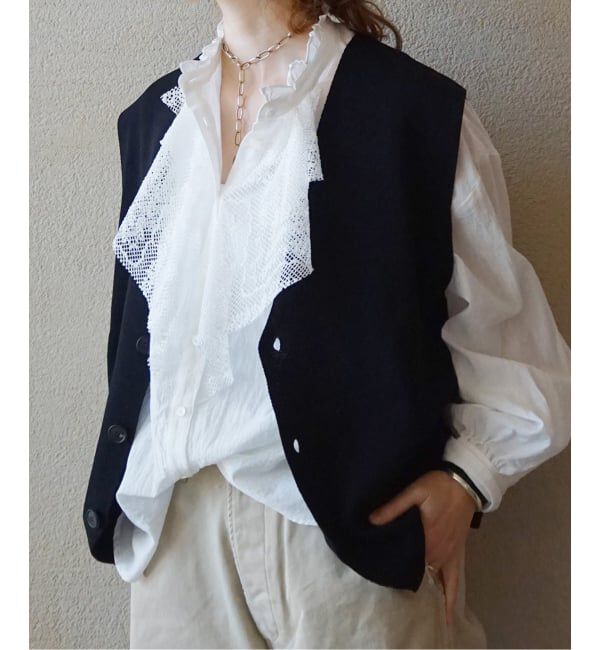 journal standard luxe「ラッフルフリルレースブラウス」|シャツ・ブラウス|