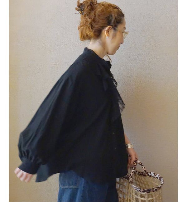 journal standard luxe「ラッフルフリルレースブラウス」|シャツ・ブラウス|