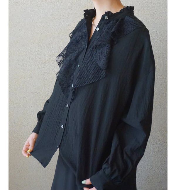 journal standard luxe「ラッフルフリルレースブラウス」|シャツ・ブラウス|