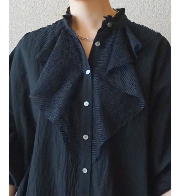 journal standard luxe「ラッフルフリルレースブラウス」|シャツ・ブラウス|