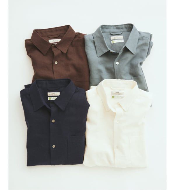 JOURNAL STANDARD relume「European Flax / ヨーロピアンフラックス リネン/レーヨン シャツ」|シャツ・ブラウス|
