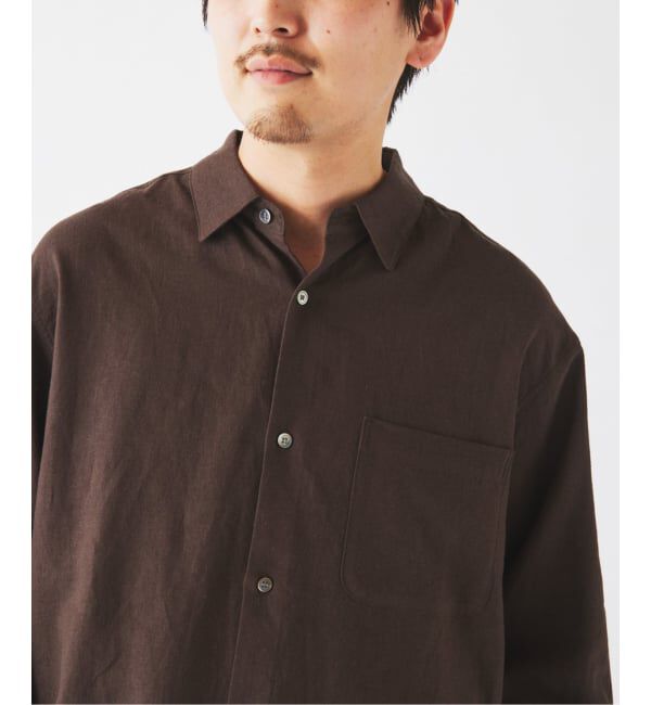 JOURNAL STANDARD relume「European Flax / ヨーロピアンフラックス リネン/レーヨン シャツ」|シャツ・ブラウス|