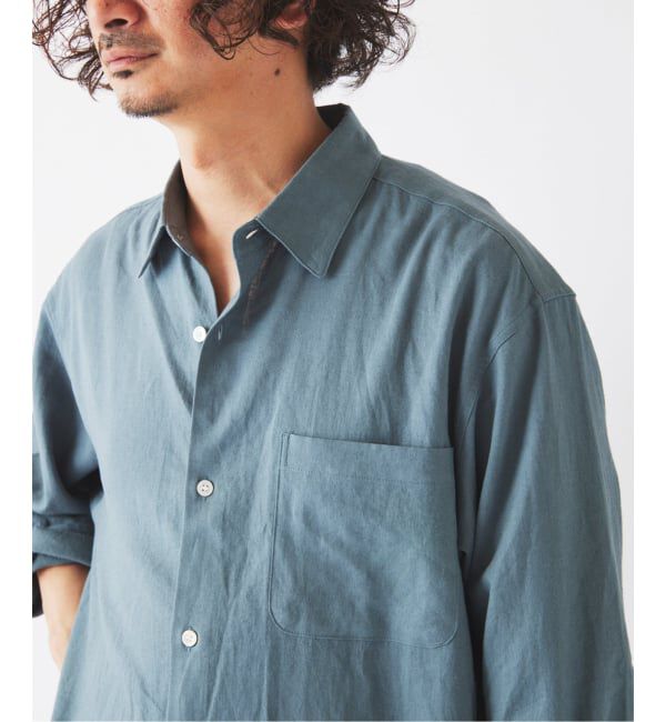 JOURNAL STANDARD relume「European Flax / ヨーロピアンフラックス リネン/レーヨン シャツ」|シャツ・ブラウス|