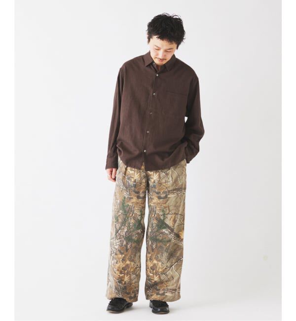 JOURNAL STANDARD relume「European Flax / ヨーロピアンフラックス リネン/レーヨン シャツ」|シャツ・ブラウス|
