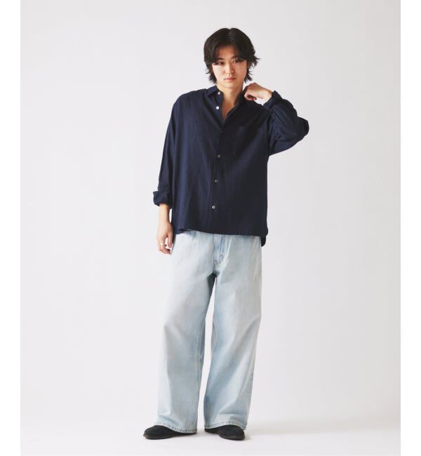 JOURNAL STANDARD relume「European Flax / ヨーロピアンフラックス リネン/レーヨン シャツ」|シャツ・ブラウス|