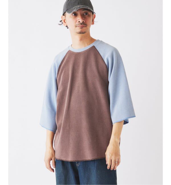 JOURNAL STANDARD relume「フェードワッフル ラグランTシャツ」|Tシャツ・カットソー|