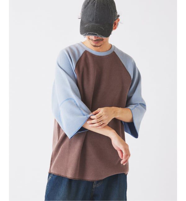 JOURNAL STANDARD relume「フェードワッフル ラグランTシャツ」|Tシャツ・カットソー|