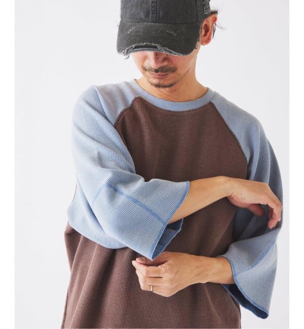 JOURNAL STANDARD relume「フェードワッフル ラグランTシャツ」|Tシャツ・カットソー|