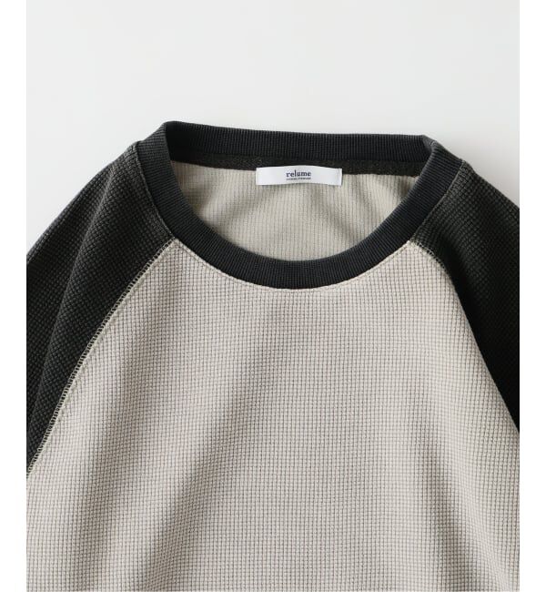 JOURNAL STANDARD relume「フェードワッフル ラグランTシャツ」|Tシャツ・カットソー|