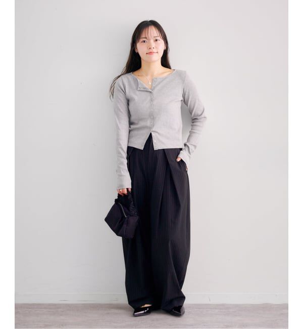 U by SPICK&SPAN「ベアテレコカットトップス」|Tシャツ・カットソー|