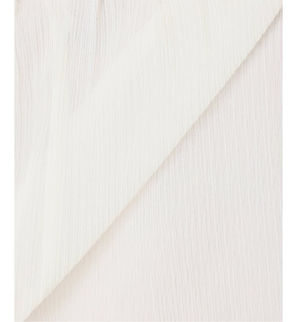 NOBLE「《WEB&ルミネ新宿店限定追加》【NOBLE&times;L'AUBE BLANC】楊柳フリル梯子刺繍ブラウス」|シャツ・ブラウス|