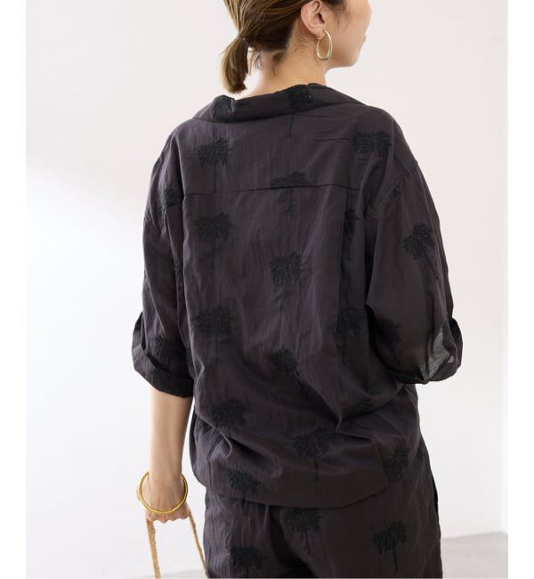FRAMeWORK「≪予約≫COUTURE DADAM/クチュールドアダム parm tree embroidery シャツ」|シャツ・ブラウス|