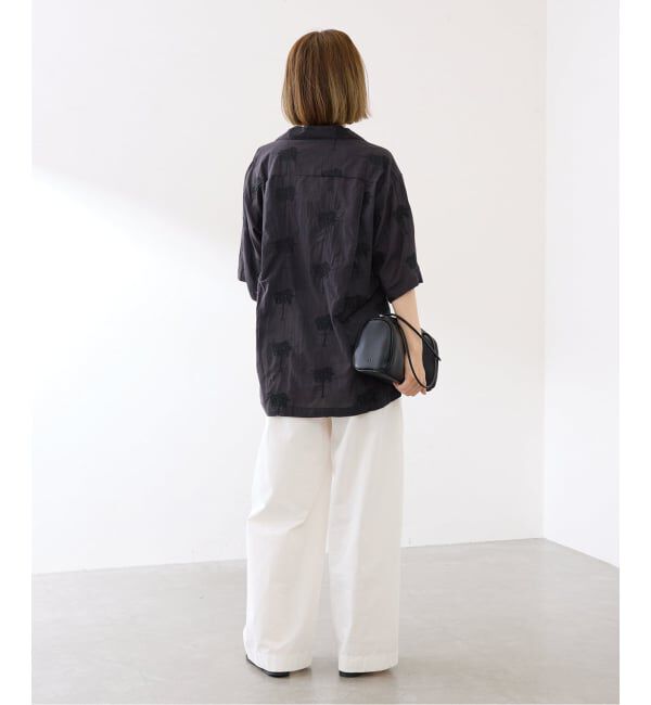 FRAMeWORK「≪予約≫COUTURE DADAM/クチュールドアダム parm tree embroidery シャツ」|シャツ・ブラウス|