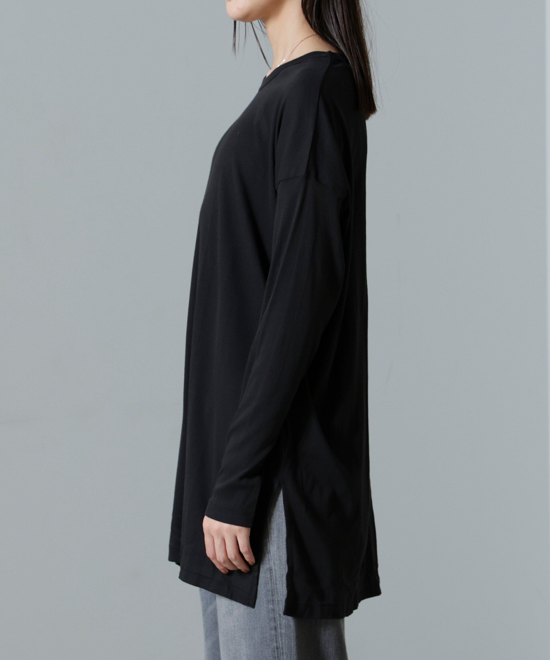 nano･universe「Robert P. Miller/Lightrib turtle Crew L/S tee」|Tシャツ・カットソー|