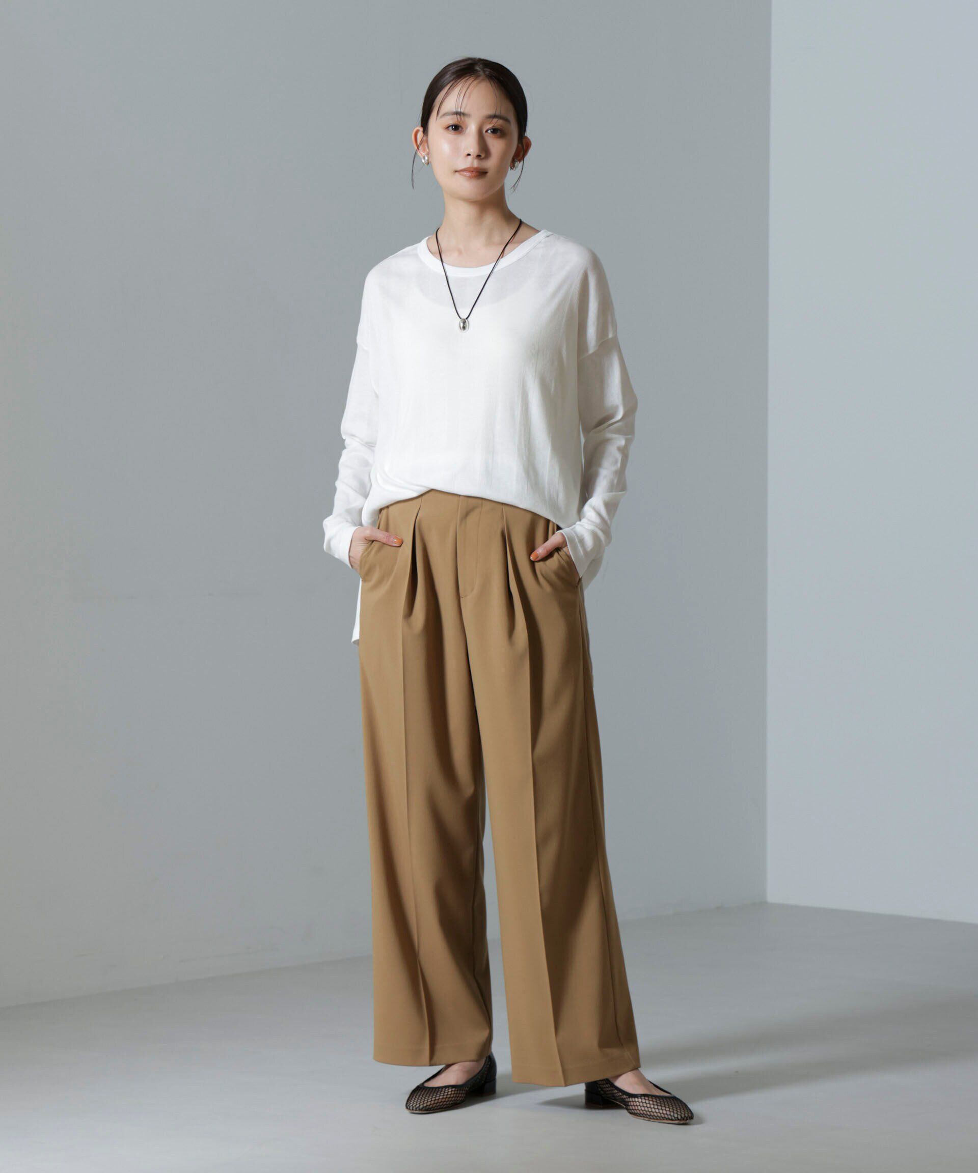 nano･universe「Robert P. Miller/Lightrib turtle Crew L/S tee」|Tシャツ・カットソー|