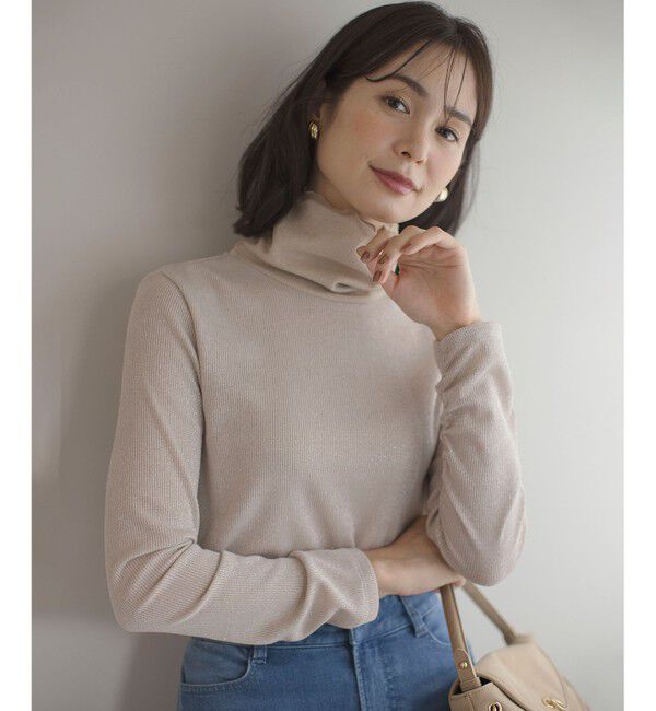 組曲「ラメチュールコンビタートル カットソー」|Tシャツ・カットソー|ｼｬﾝﾊﾟﾝ