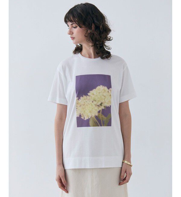 BEIGE,「【洗える・クロワッサン 掲載】PENTAS / オリジナルフォトプリントＴシャツ」|Tシャツ・カットソー|Annabelle