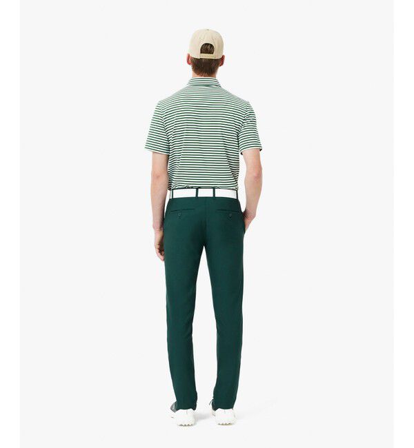 LACOSTE「撥水 ウルトラドライツイル スリムフィットゴルフパンツ チノパン」|チノ|