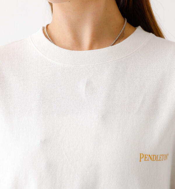 ABAHOUSE「【PENDLETON / ペンドルトン】Back Print LS Tee/ロン」|Tシャツ・カットソー|