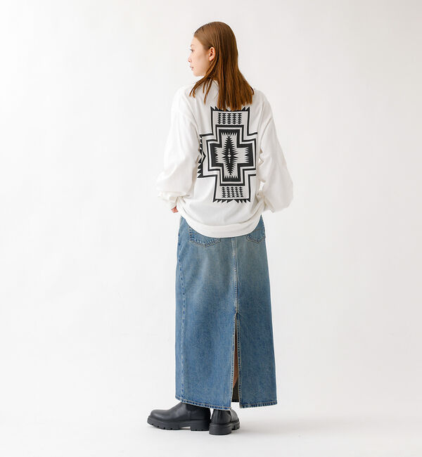 ABAHOUSE「【PENDLETON / ペンドルトン】Back Print LS Tee/ロン」|Tシャツ・カットソー|