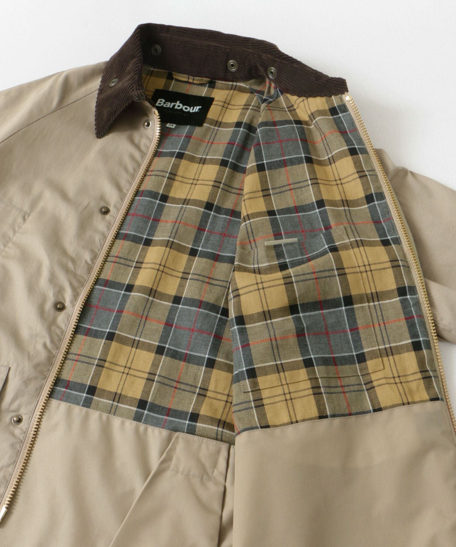 URBAN RESEARCH DOORS「『別注』Barbour　BEDALE」|ノーカラーコート|