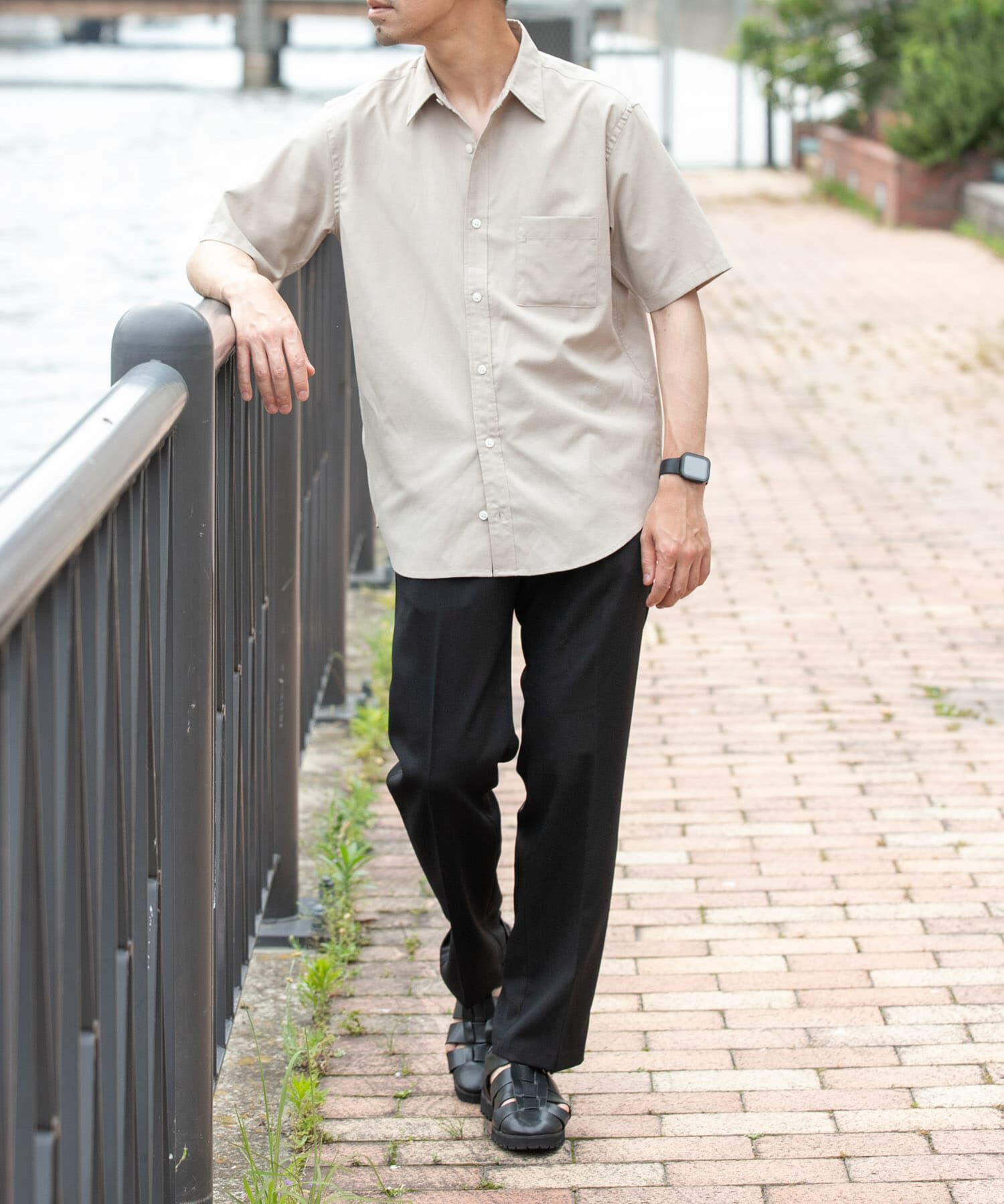 URBAN RESEARCH ROSSO「『WEB限定』『セットアップ対応』パナマ風ストレートパンツ」|その他|