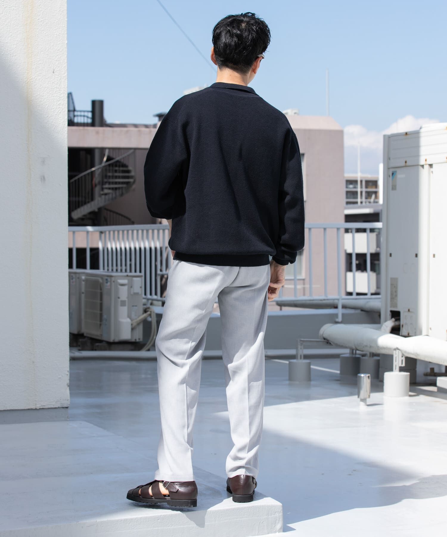 URBAN RESEARCH ROSSO「『WEB限定』『セットアップ対応』パナマ風ストレートパンツ」|その他|