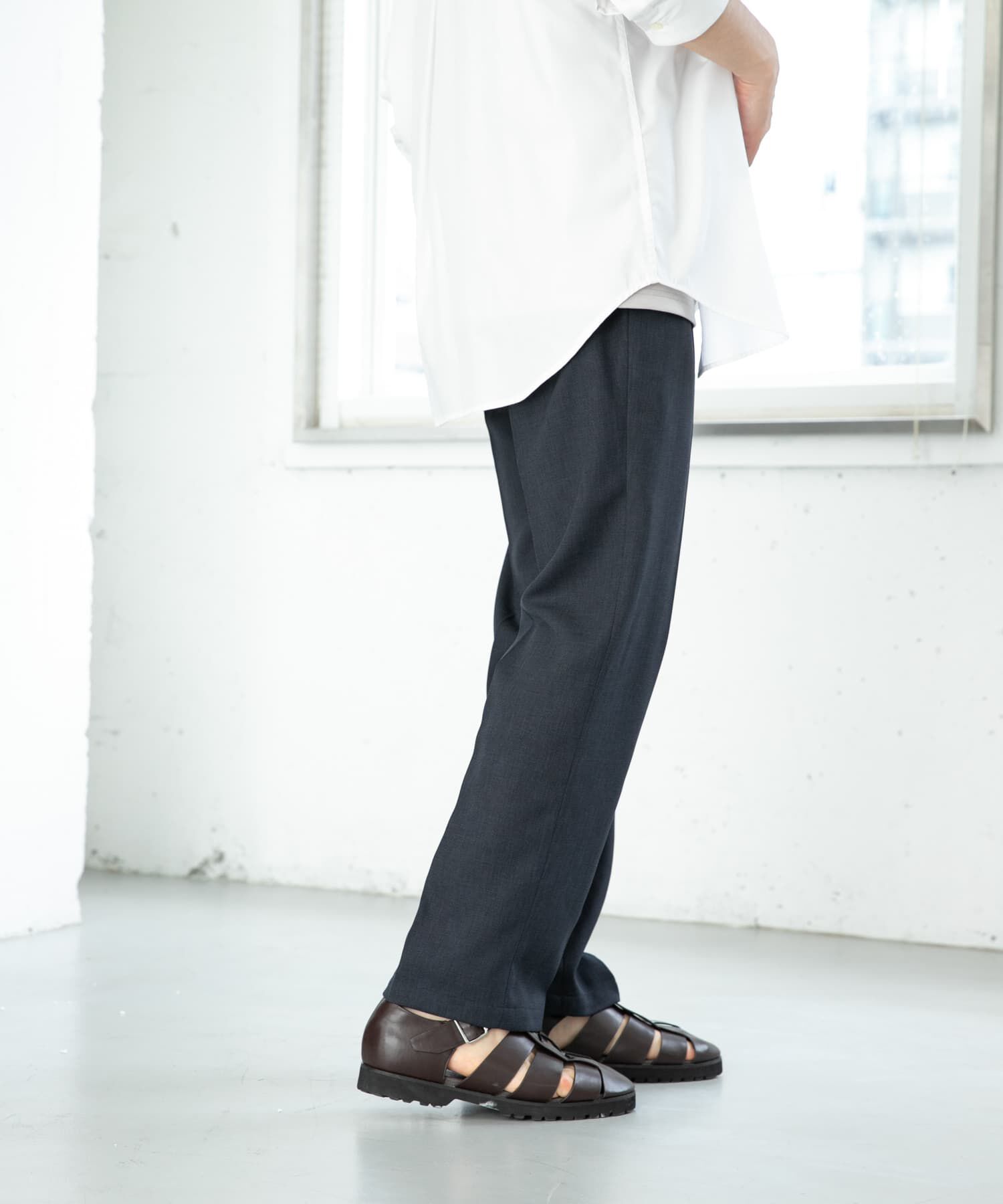 URBAN RESEARCH ROSSO「『WEB限定』『セットアップ対応』パナマ風ストレートパンツ」|その他|