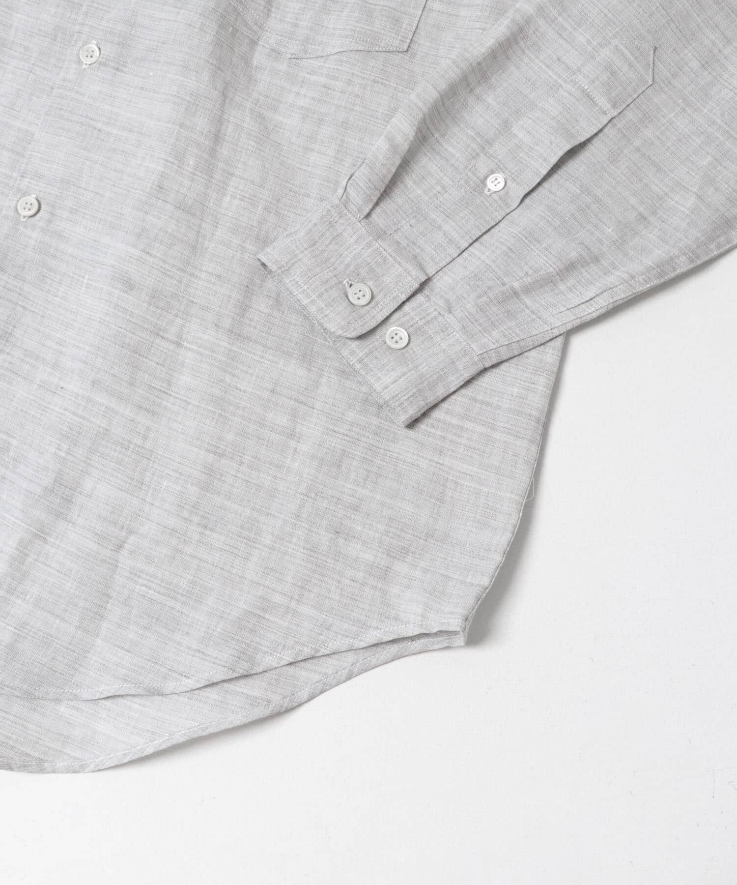 URBAN RESEARCH DOORS「marka　BAND COLLAR SHIRTS」|シャツ・ブラウス|