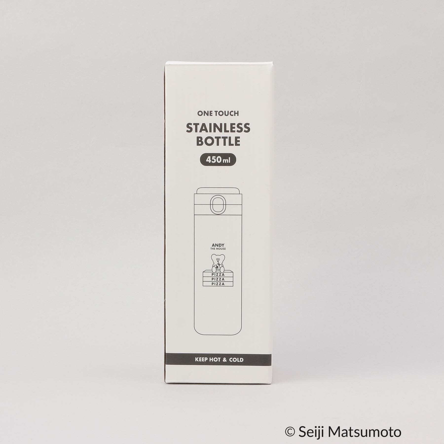 212 KITCHEN STORE「ワンタッチステンレスボトル450 IV ＜ANDY THE MOUSE＞」|食器・キッチングッズ|