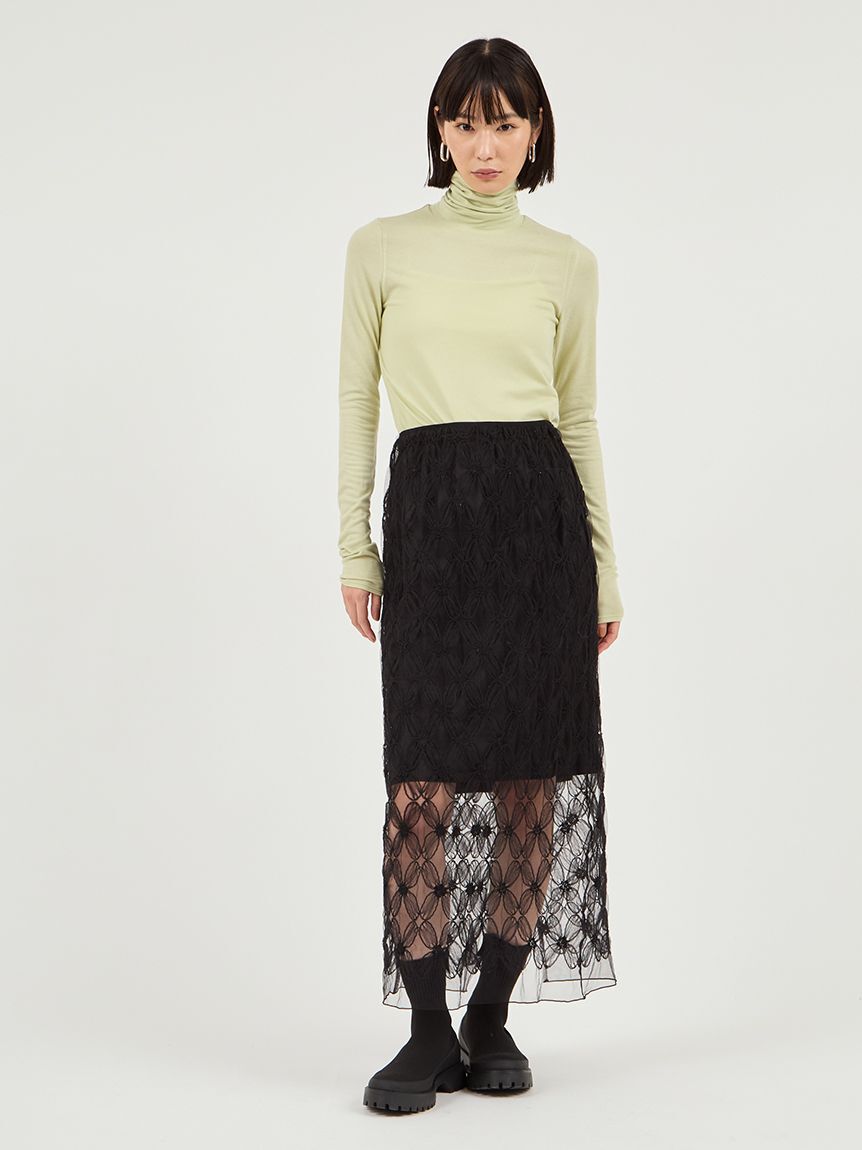 emmi atelier「ハイネックカットソー」|Tシャツ・カットソー|