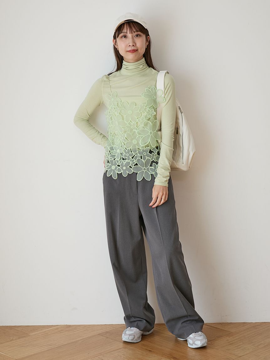 emmi atelier「ハイネックカットソー」|Tシャツ・カットソー|