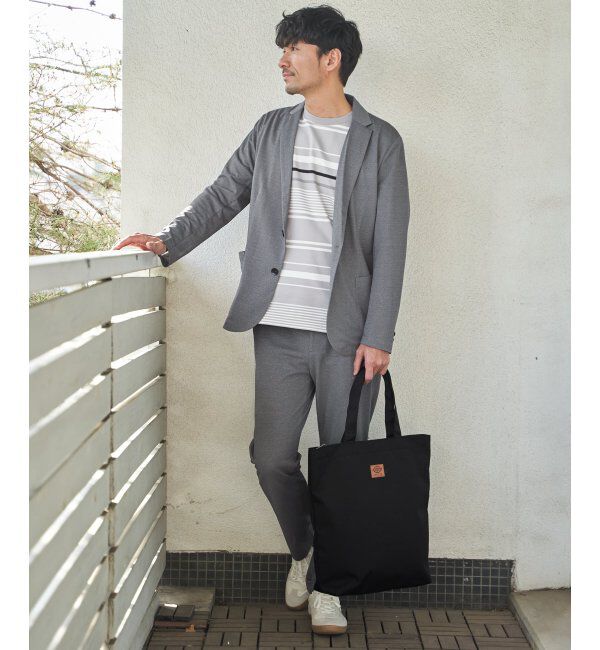 ikka「冷感DRYポンチボーダーTシャツ」|Tシャツ・カットソー|