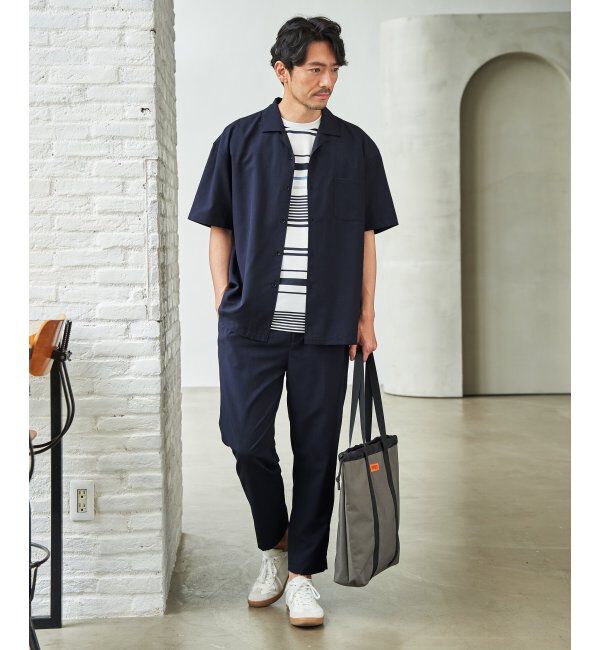 ikka「【セットアップ対応】Reflax(R)冷感UVイージーアンクルパンツ」|その他|