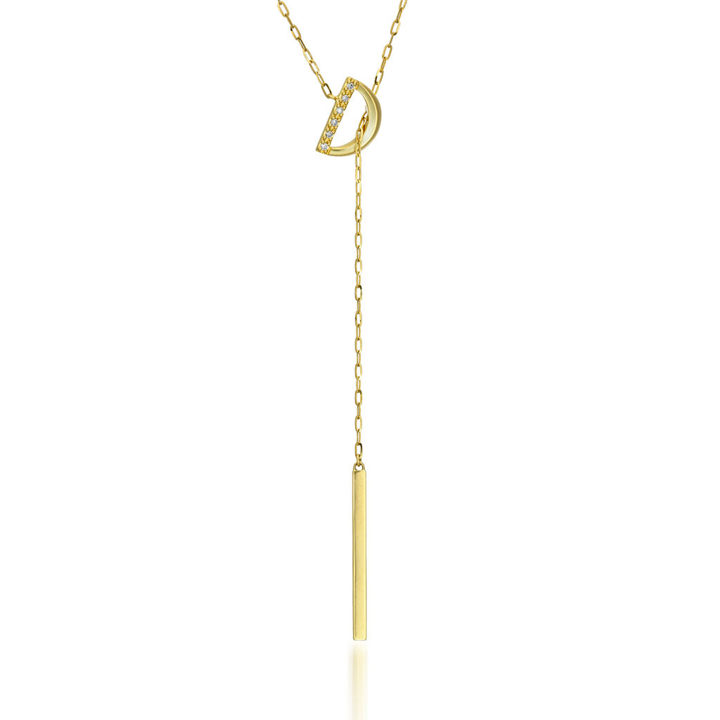 STAR JEWELRY「HALF MOON」|ネックレス|