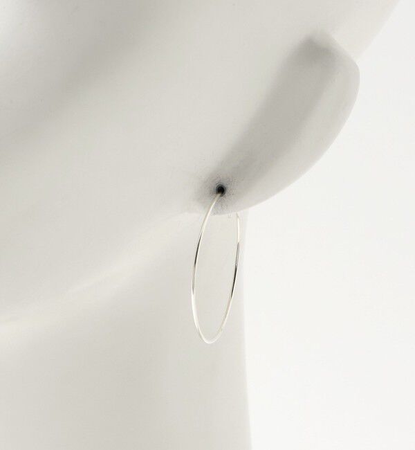 UNITED ARROWS「SILVER925 フープピアス」|ピアス|