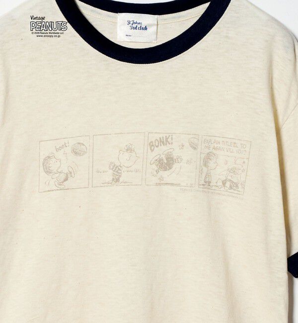 EMMEL REFINES「＜ST.JOHNS 3RD CLUB＞PEANUTS プリントTシャツ 3＜ Select by EMMEL REFINES ＞	」|Tシャツ・カットソー|