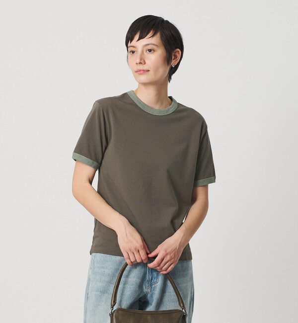 BEAUTY&YOUTH UNITED ARROWS「コットン シアー リンガーTシャツ」|Tシャツ・カットソー|