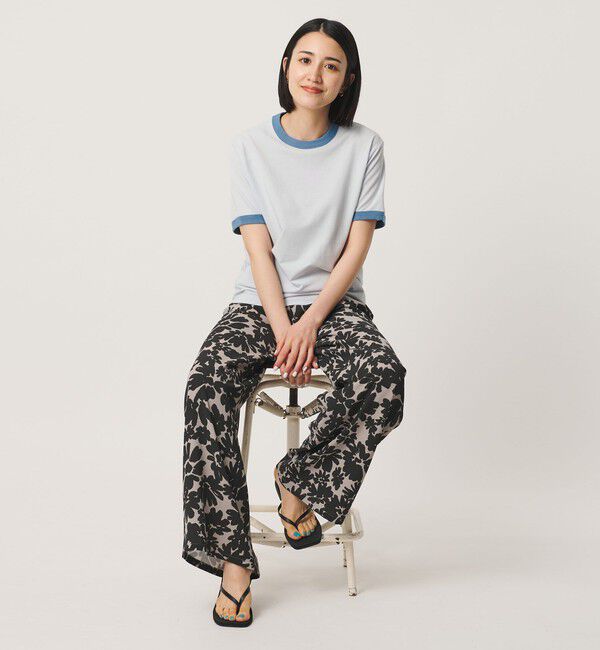 BEAUTY&YOUTH UNITED ARROWS「コットン シアー リンガーTシャツ」|Tシャツ・カットソー|