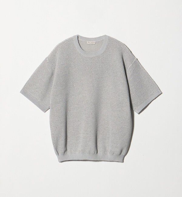 BEAUTY&YOUTH UNITED ARROWS「ダイアゴナル ウェーブ パターン クルーネック ニット」|ニット・セーター|