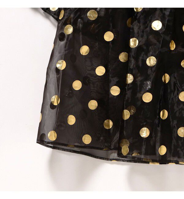 Ray BEAMS 「sister jane / Swing Spot Organza Mini Deress」|ワンピース|