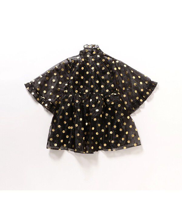 Ray BEAMS 「sister jane / Swing Spot Organza Mini Deress」|ワンピース|