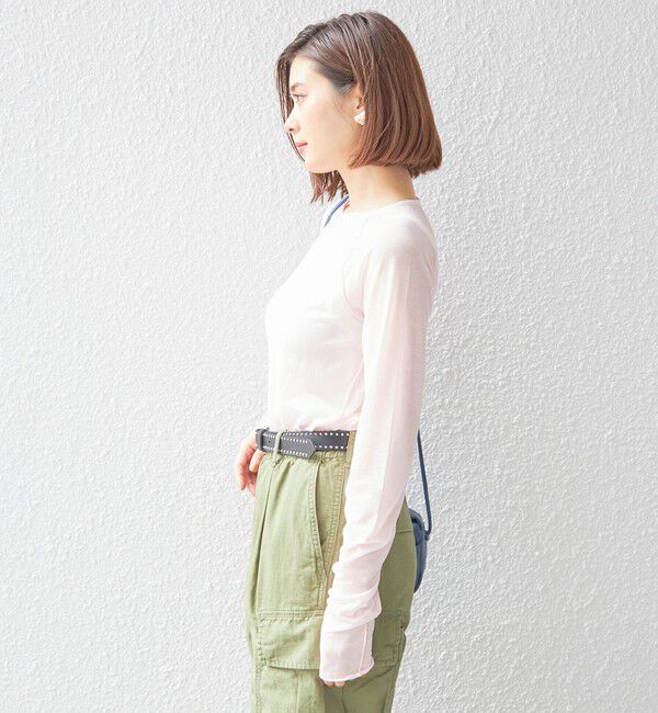 SHIPS for women「【SHIPS別注】JANE SMITH:インサイドアウト シアー プルオーバー ◇」|Tシャツ・カットソー|