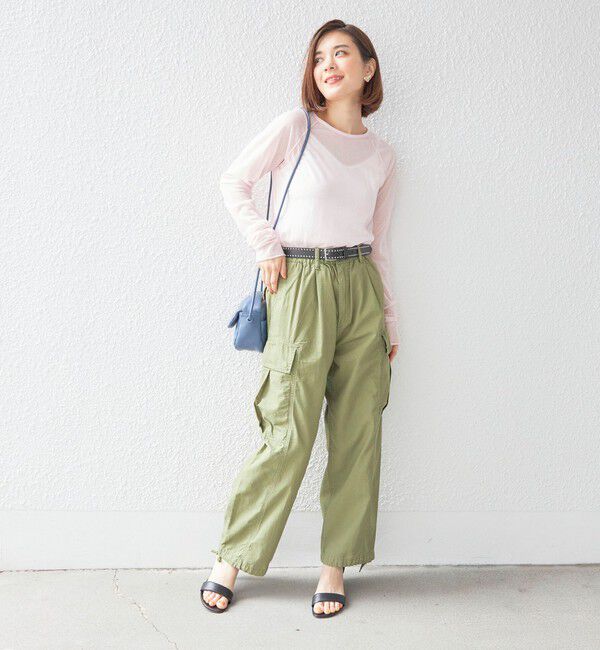 SHIPS for women「【SHIPS別注】JANE SMITH:インサイドアウト シアー プルオーバー ◇」|Tシャツ・カットソー|