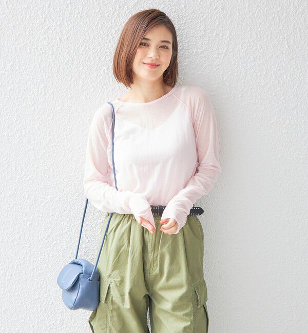 SHIPS for women「【SHIPS別注】JANE SMITH:インサイドアウト シアー プルオーバー ◇」|Tシャツ・カットソー|