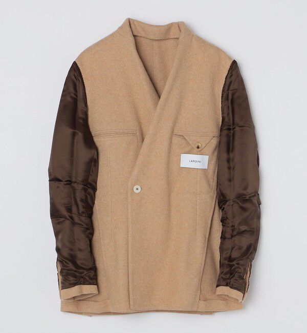 SHIPS「LARDINI: ADVANCE JERSEY SLD」|テーラードジャケット|